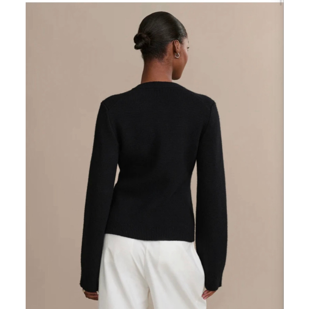 NWT Jenni Kayne Black Cooper Cardigan M - Picture 3 of 6